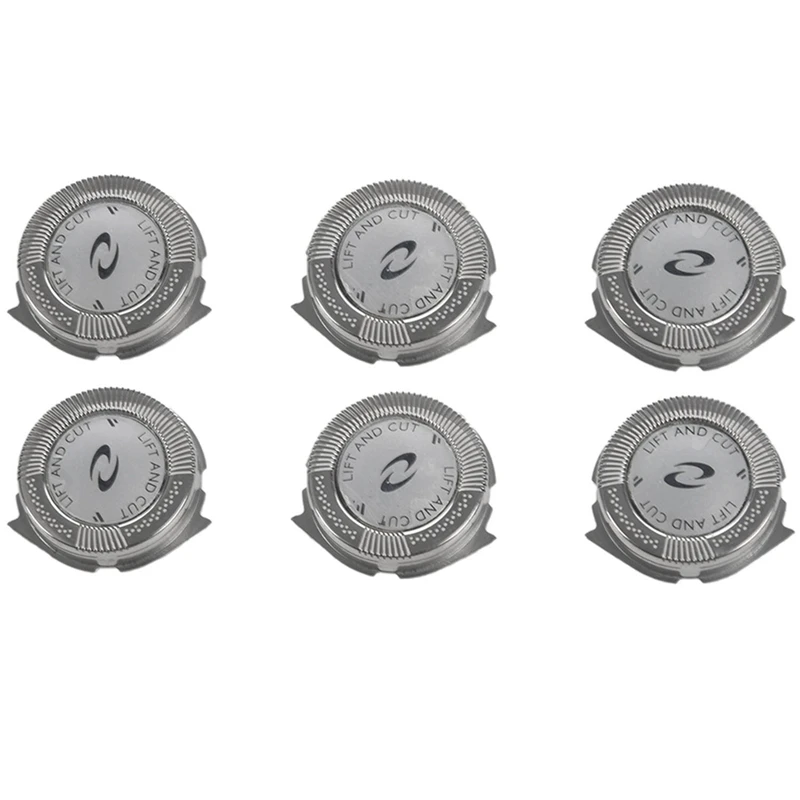 

6 шт., сменные головки для бритвы HQ8