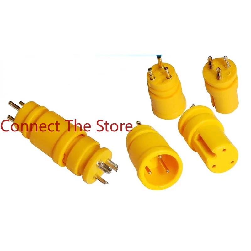 

4PCS M8-3 Core Waterproof 3P Plug Connector Single Car Automobile
