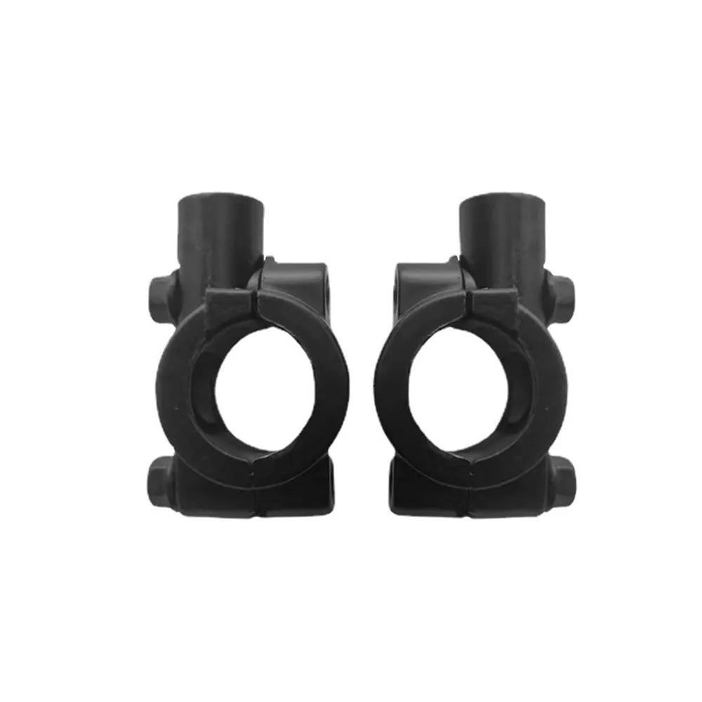 

2PCS Motorcycle Accessories Black Silver Mirror Mount Clamp Rear View Mirror Holder Size 10mm 8mm Easy Installation Practical