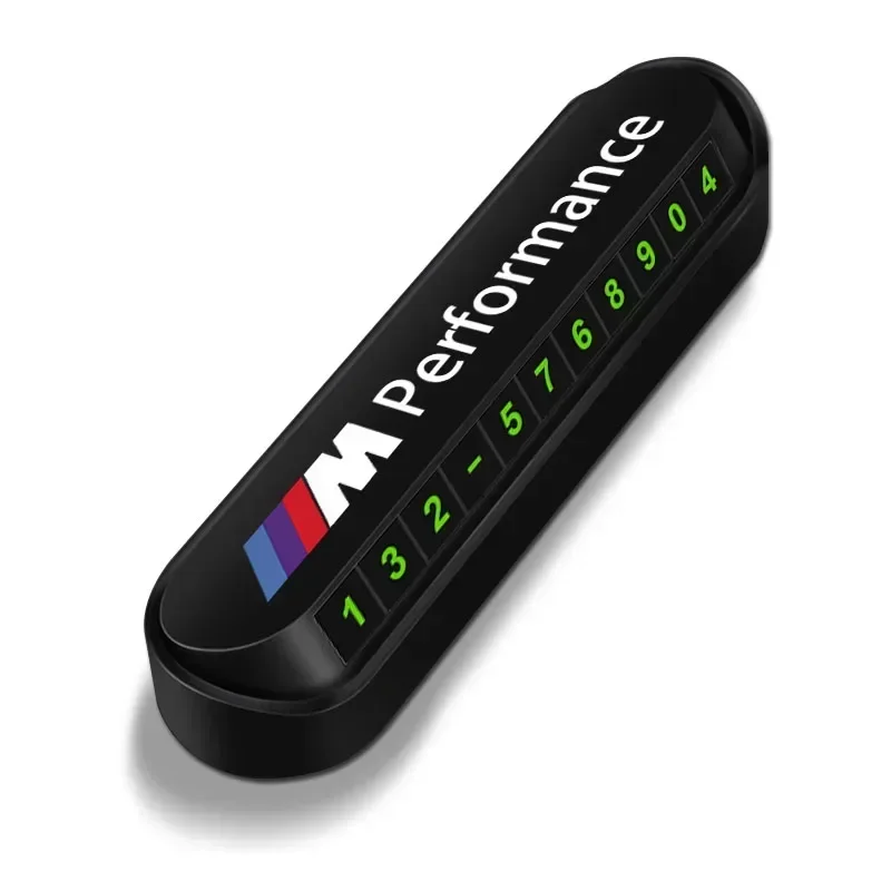 Автомобильная временная парковочная карта с номером телефона номер для BMW M M3 M4 M5