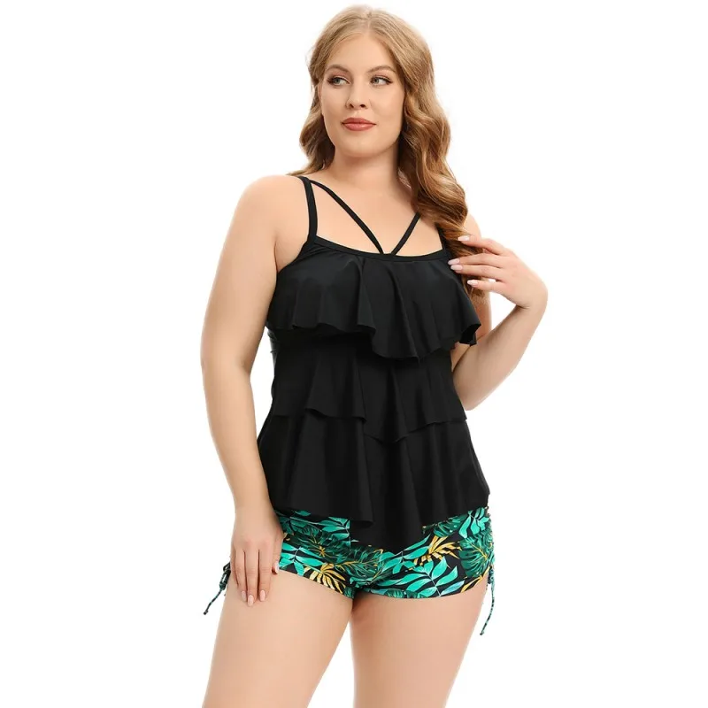 

Women's Swimwear Adjustable Shoulder Straps Slim Skin-friendly Suit Print