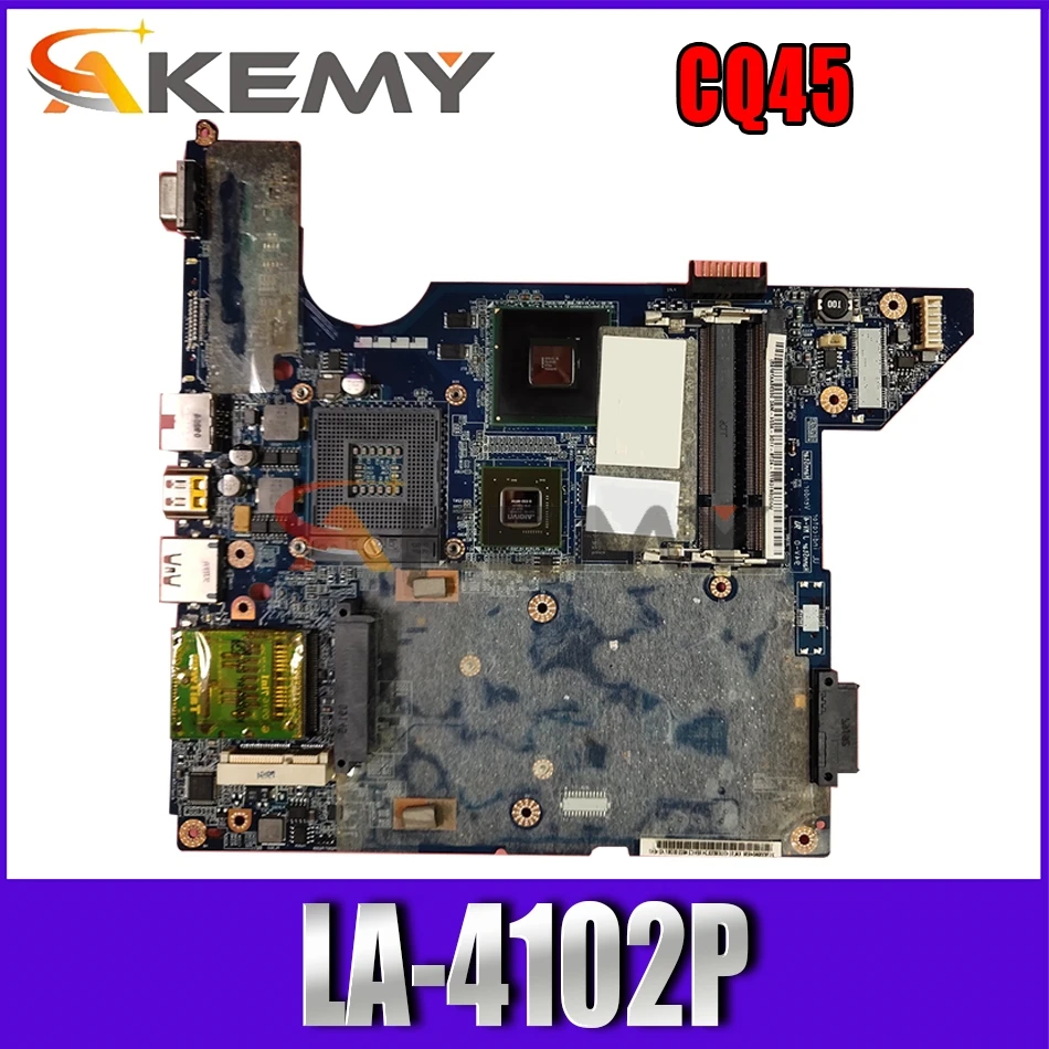 

Akemy для ноутбука HP Campaq CQ45 Mothebroard PM45 DDR2 G103M 519095-001 486725-001 JAL50