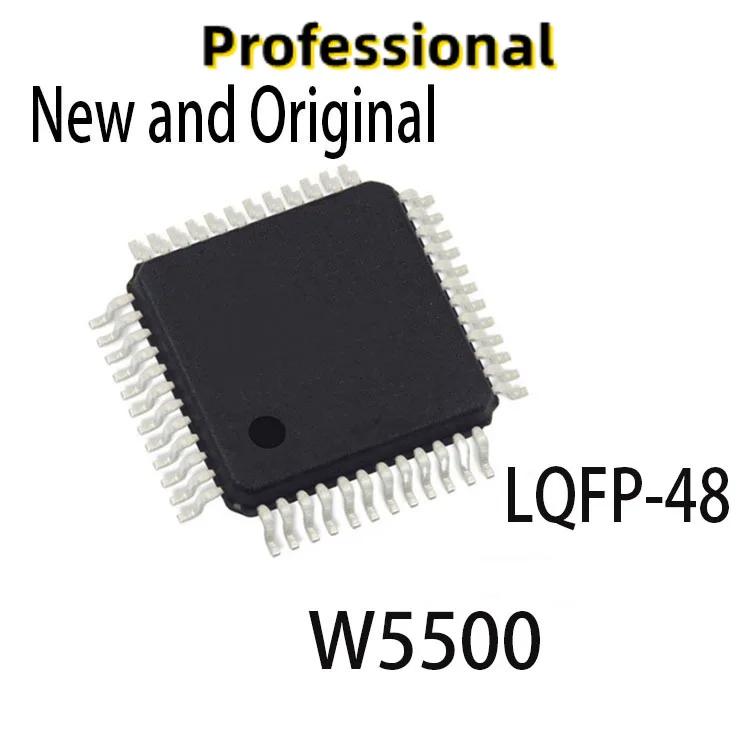 

5-10PCS New and Original 5500 LQFP48 W5500