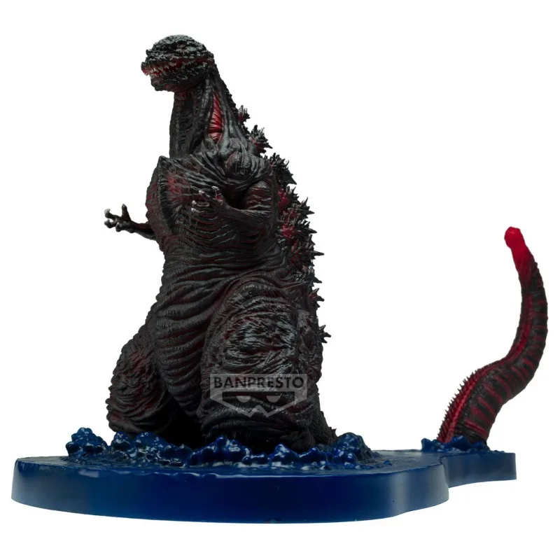Фото В наличии Оригинальная фигурка Banpresto Шин Годзилла Арт-Виньетка Годзилла (2016) 4-я форма: Высадка на берег. Модель-фигурка, аниме-игрушка, подарок. №5