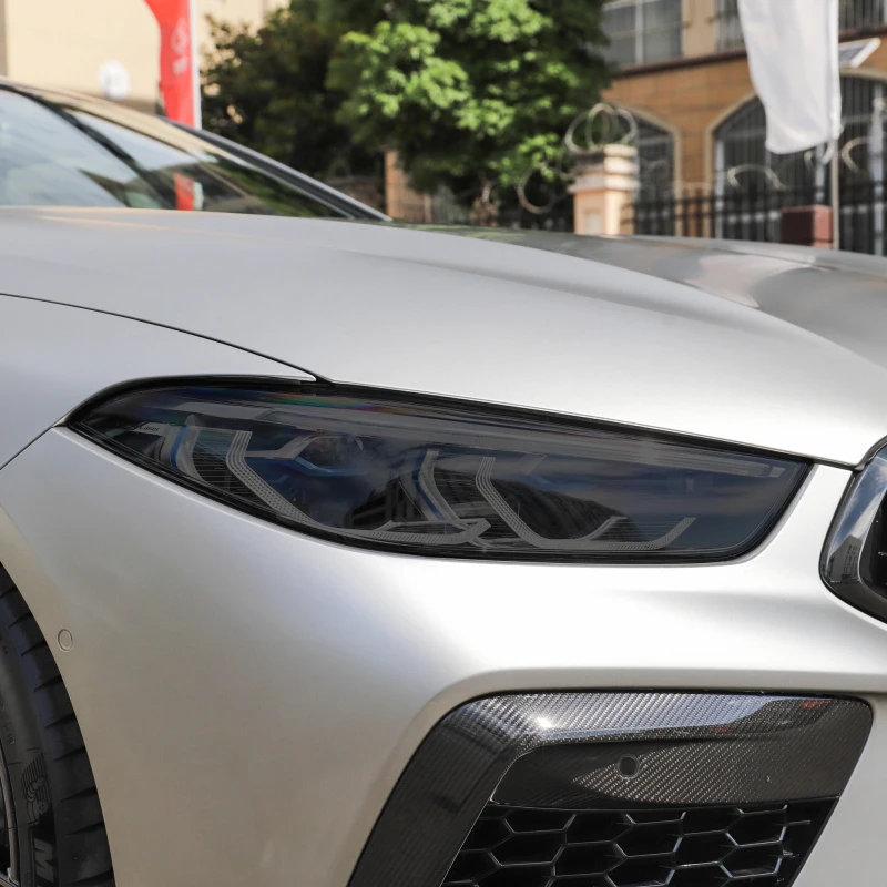 

Car Headlight Protective Film Vinyl Protection Transparent Black TPU Sticker For BMW M8 Competition F93 F91 F92 GTE Accessories
