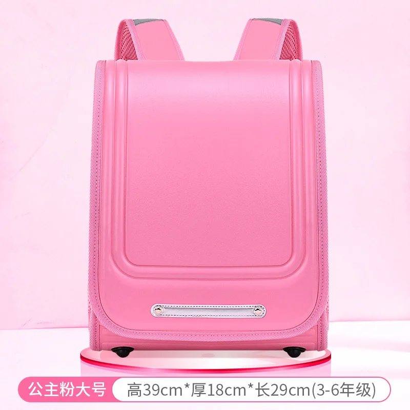 Japanese Children School bags for Girls boys Waterproof Orthopedic primay school Backpacks kids pu schoolbag mochila infantil