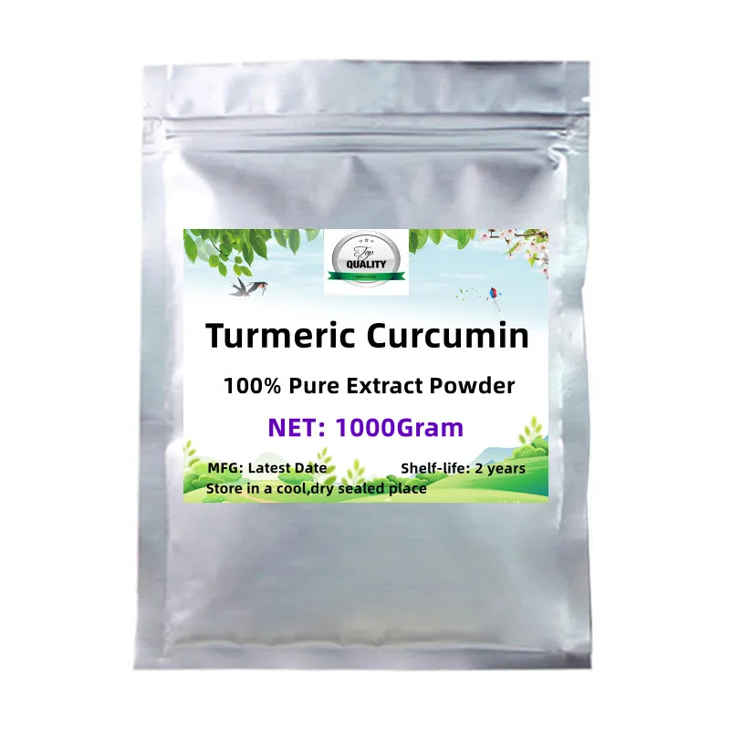

50-1000g 100% Turmeric Curcumin,Free Shipping