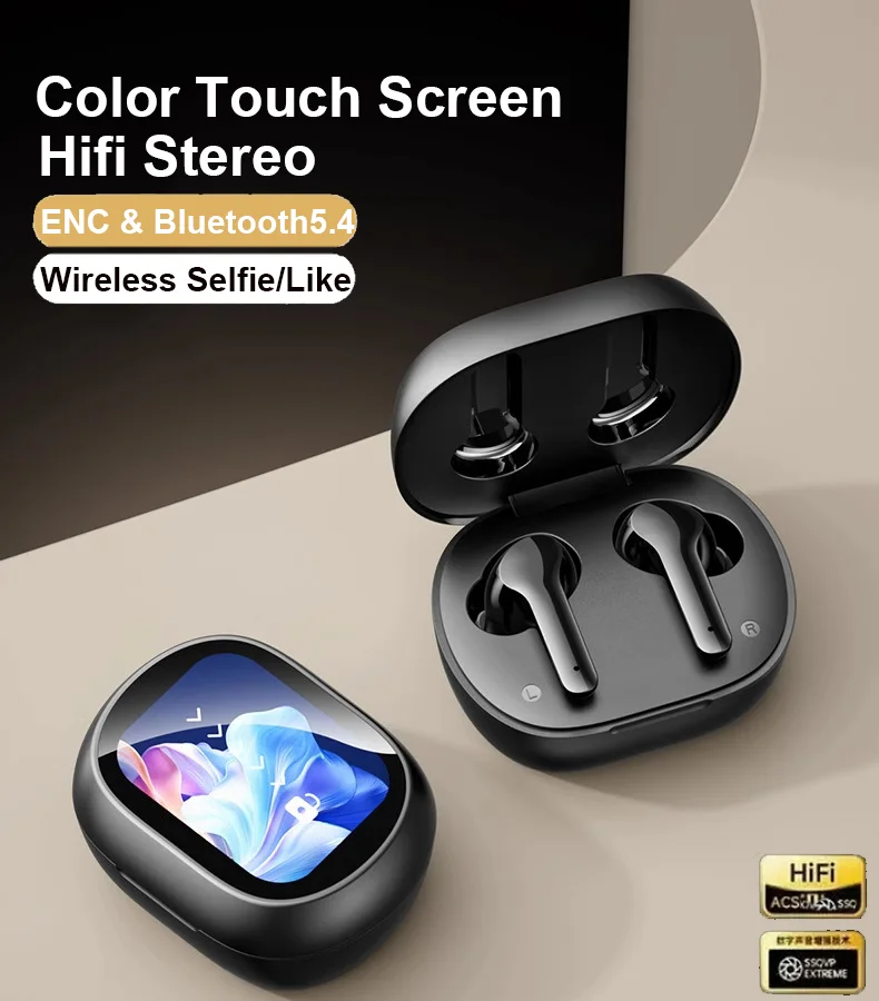 Беспроводные наушники-вкладыши для телефона Andoird цвет в ассортименте