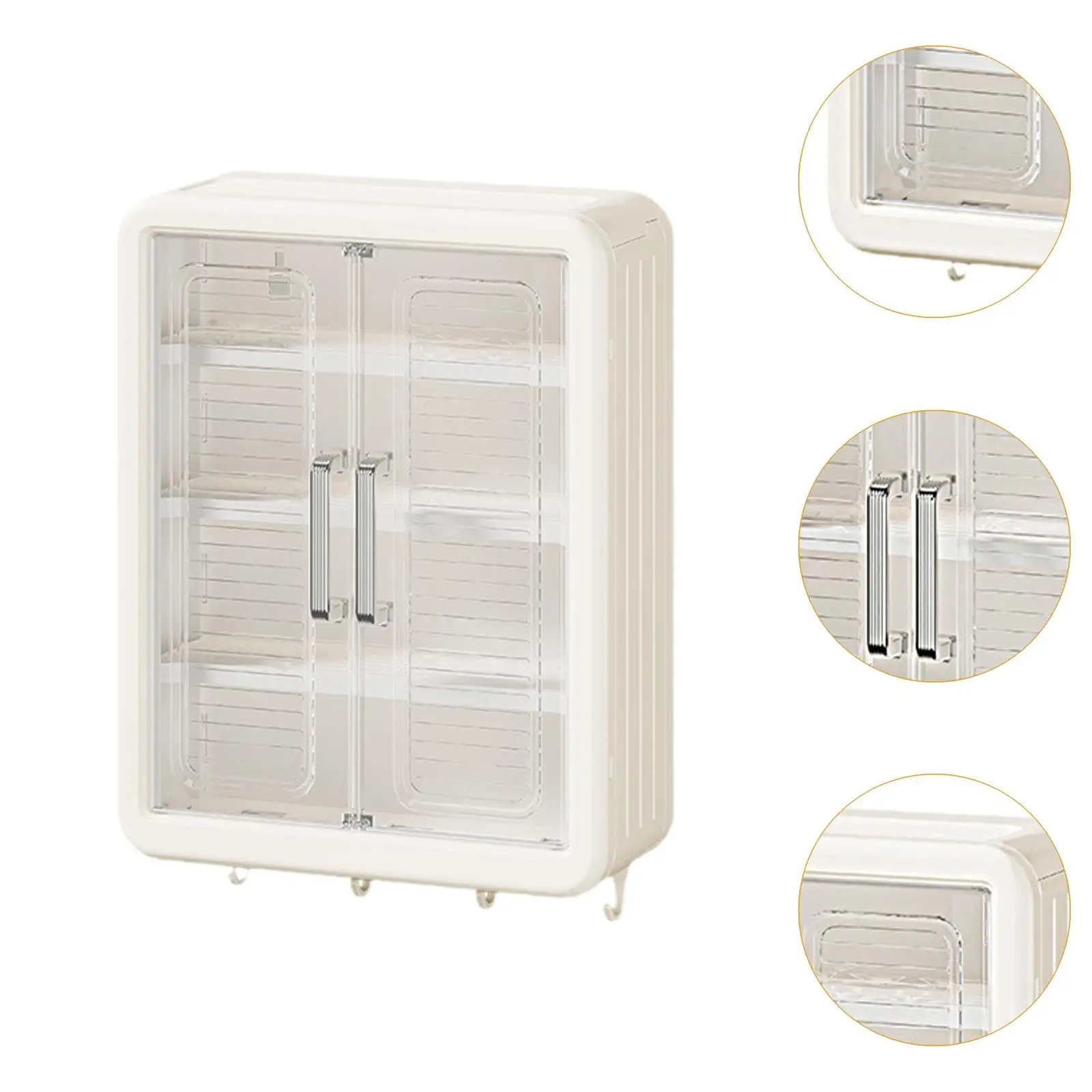 Настенный шкаф для ванной комнаты косметика планшетовый лекарств стеллаж