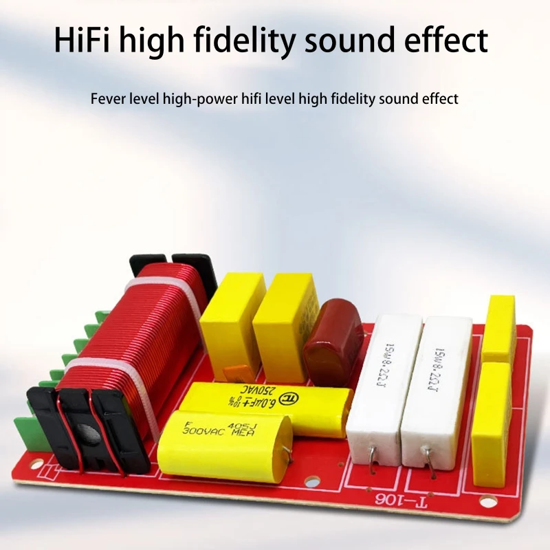 

Professional High Power Frequency Divider Hi Fi Sound Filter Distributor Board Adjustable Crossover Frequencies Compact