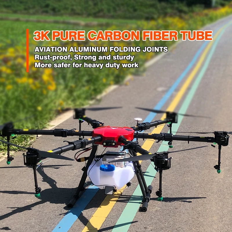 

16 л 6-осевой 16 кг сельскохозяйственный защитный Дрон многоосевой сельскохозяйственный защитный БПЛА для сбрызгивания пестицидов