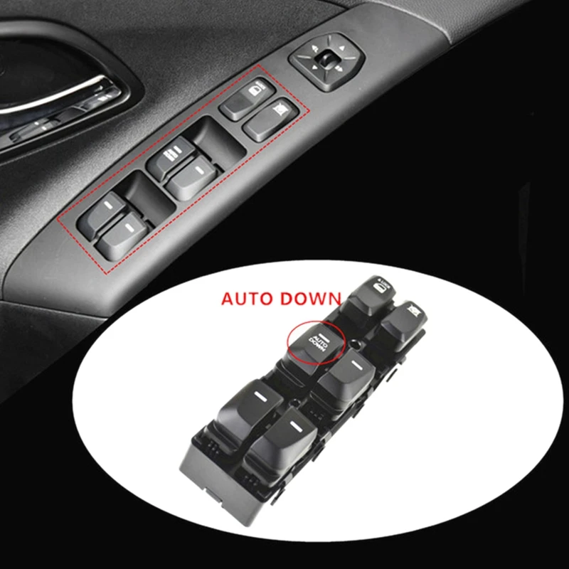 

93750-2S150 93570-2Z000 Car Window Control Switch Panel For Hyundai Tucson 2010-2016 Window Lift Regulator Button