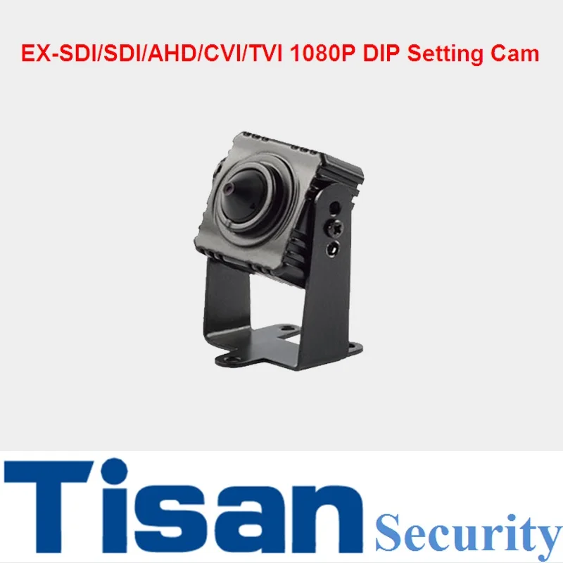 

EX-SDI SDI AHD CVI TVI Analog 6-In-1 3.7mm Lens 1080P Mini Home Security CCTV Camera