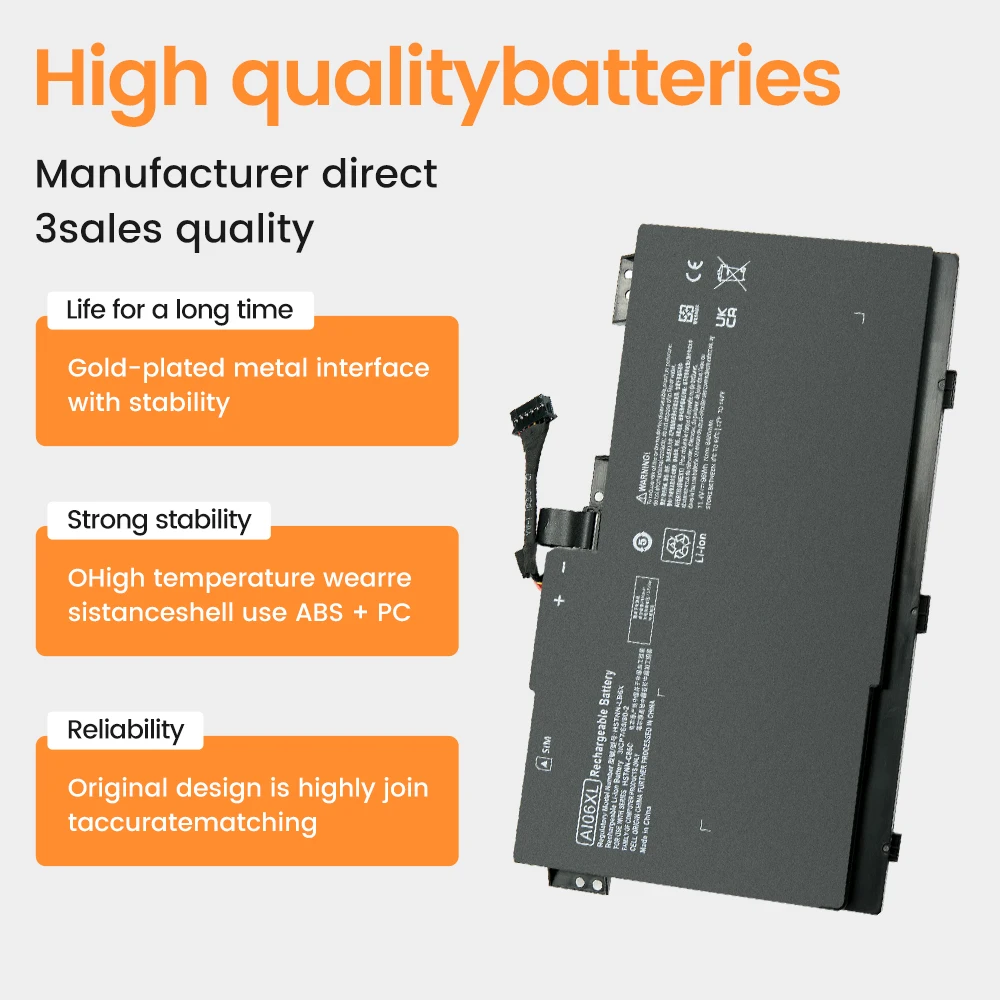 Аккумулятор AI06XL для ноутбука HP ZBook 17 G3 T7V62ET V1Q05UT X9T88UT T7V61ET