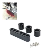 footrest spacer driver floorboard extension kit foot pegs support spacer fit for harley touring flht flhr fltr flhx 1983 2008