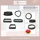 Регулируемая форма для мусса, торта, кольцо, Круглый десерт, сделай сам, форма для торта, перфорированный антипригарный инструмент, аксессуары для десертов, инструменты для выпечки тортов