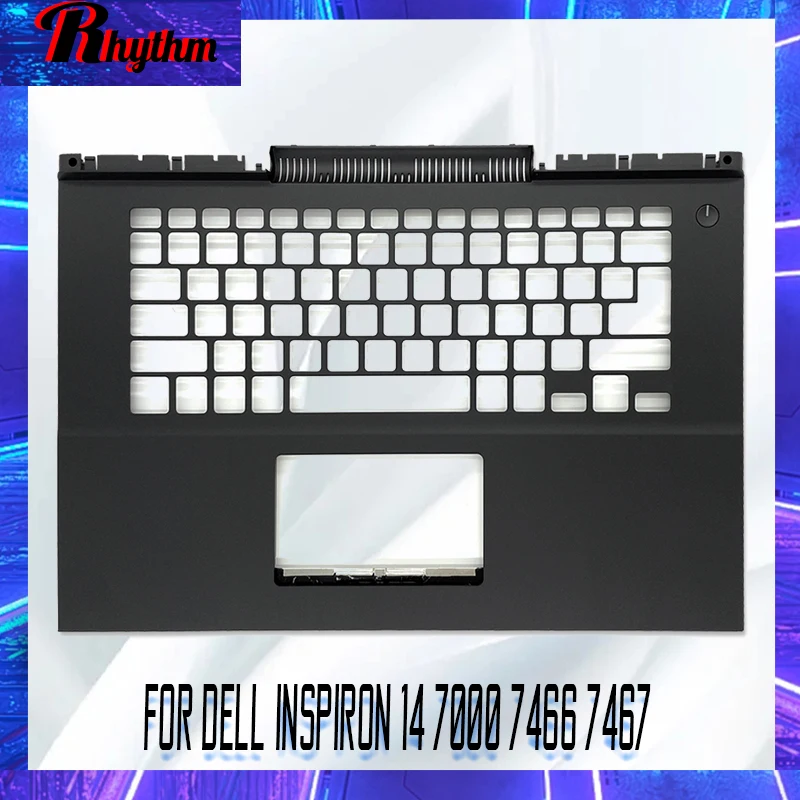 

NEW Laptop Palmrest Upper Case For DELL Inspiron 14 7000 7466 7467 Upper Top C Cover 0FWCCN Black