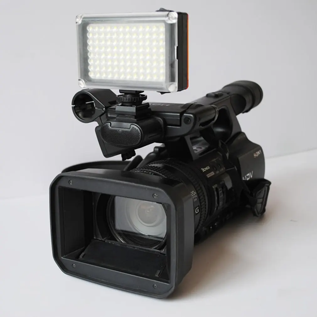 

Universal 96 LED Video Light 360°Both-Sided Camera Light Full Color Photography Lighting smartphone cellphone camera