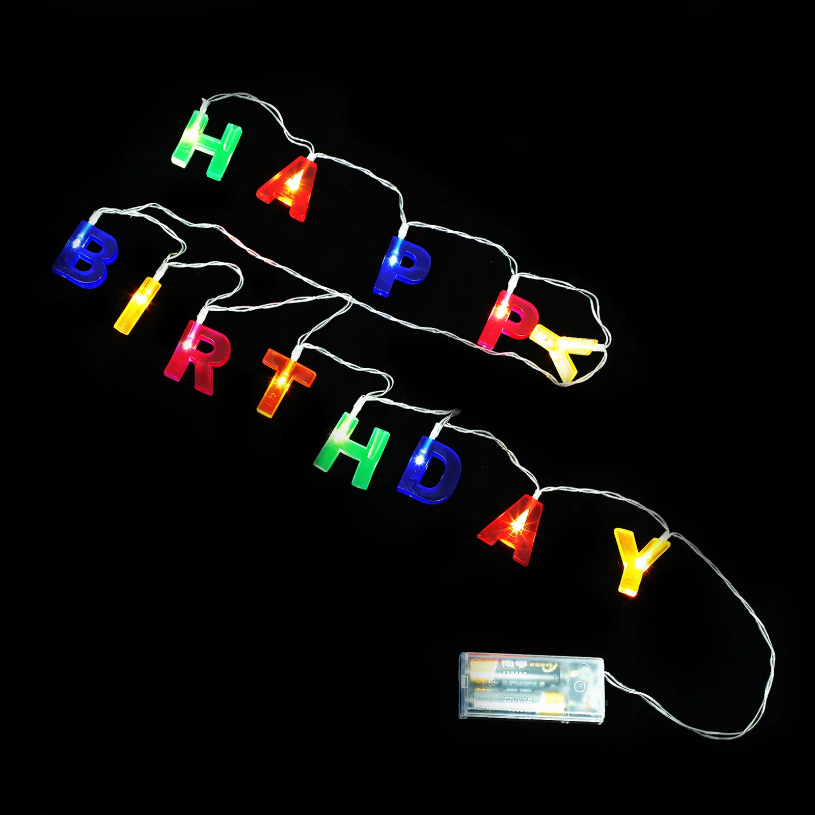 Светодиодные гирлянды LEDMOMO с управлением светодиодными буквами для украшения