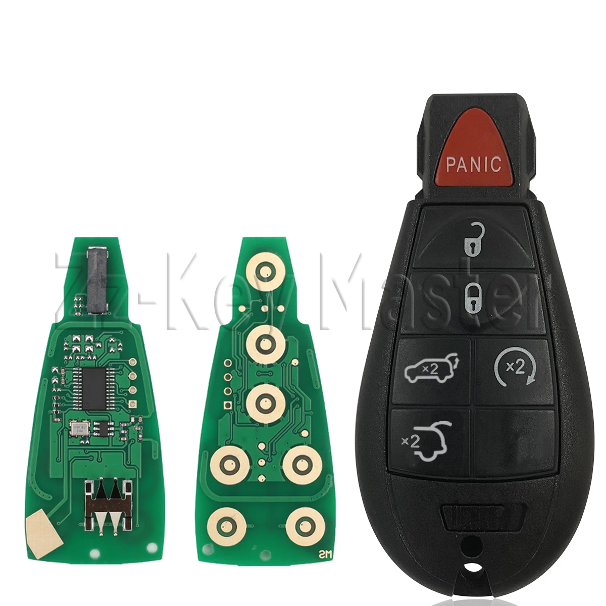 

Zz Key Master GQ4-53T 4A 7961M 46 7961A 433 МГц Автомобильный дистанционный ключ для Jeep Cherokee Sport KL Dodge RAM Chrysler