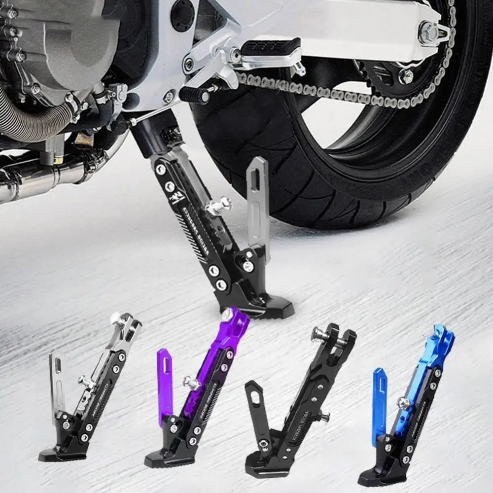 

Anti-slip Motorcycle Foot Bracket Wear-resistant Scooter Support Waterproof Sturdy Kick Side Bracket Reflector Bike Foot Holder