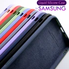 Мягкий чехол из жидкого силикона для Samsung Galaxy M12 A22 A32 A52S 5G M31 M21 M22 M31S S20 FE M32 A12 A51 A71 A31 A52 A21S A72