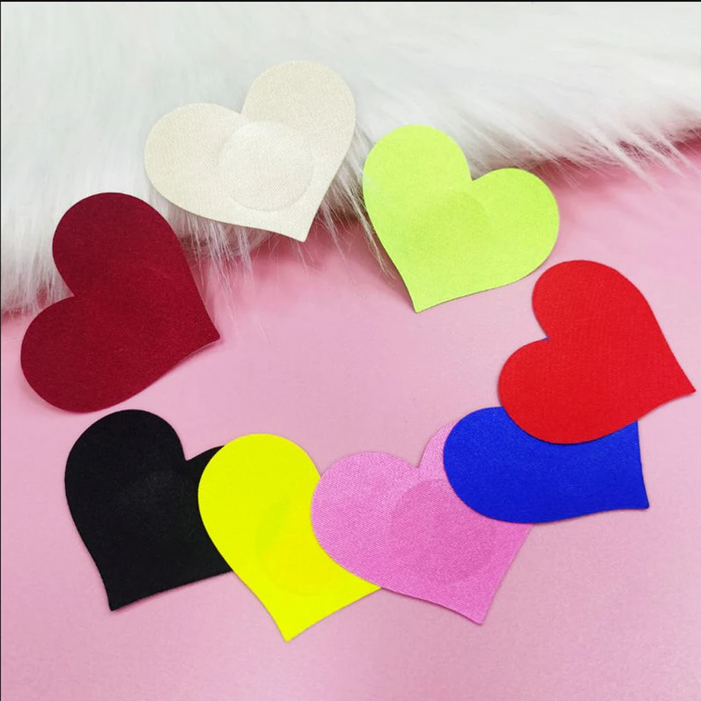 

2 Pack Pasties Nipple Covers Disposable Glitter Beauty Breast Protective Set Charming Styling Supplies Adhesive