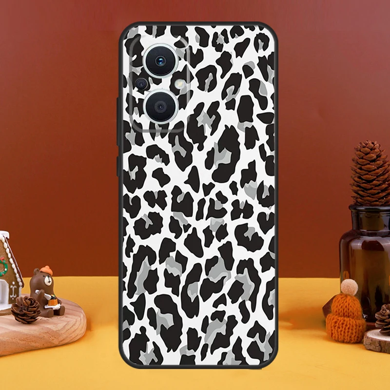 Чехол с леопардовым принтом для OPPO Reno 5 Lite 4 6 7 8 10 Pro 11 F 4Z 5Z 8T Find X2 X3 X5 X6