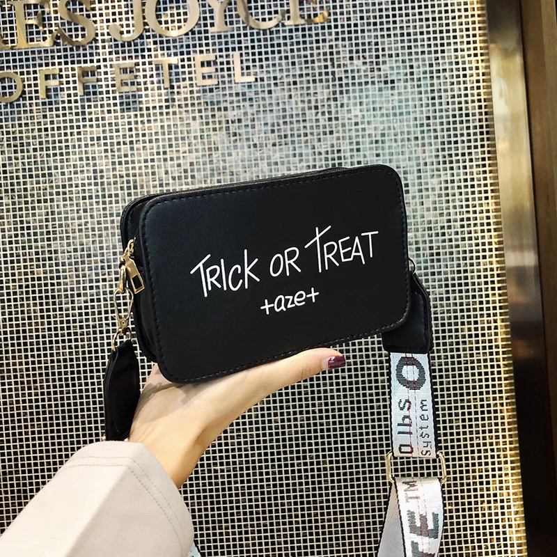 

New Fashion Women's Bag Crossbody Bags For Women Female Broadband Messenger Bag Joker Small Square Bag Simple Trend Purse