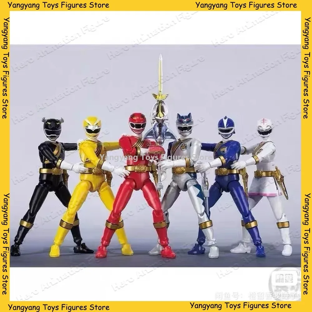 Фото В наличии: Оригинальные сборные фигурки BANDAI Super Minipla SMP Gaorangers Hyakujuu Sentai Gaoicarus Gaohunter (модели аниме-персонажей) №3
