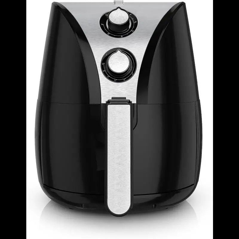 

Non-Fryer,Air Fryer,Electric Fryer,Small Appliances,Large Capacity,Non-Oil,Oil-Free,Temperature Adjustment,2-Liter,Black (Black)