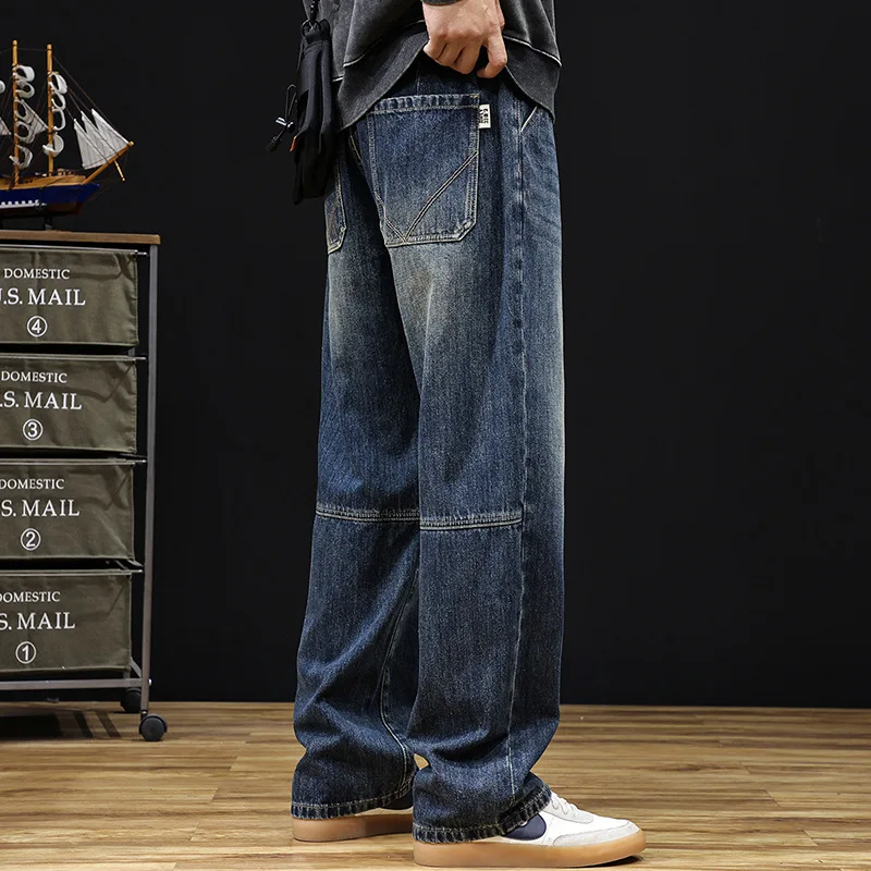 Мужские брюки мужские джинсы спортивные брюки-карго Мужская одежда джинсовые