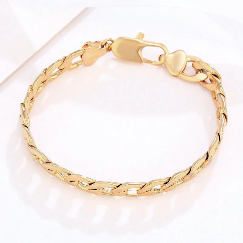 XP Jewelry-(19 5 см x 10 мм) Классический широкий браслет Фигаро 1:1 ожерелья для мужчин и