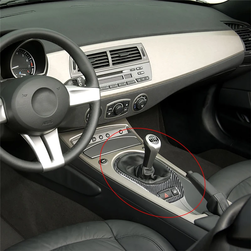 Черные стикеры из углеродного волокна для BMW Z4 2003 2004 2005 2006 2007 2008 Стайлинг