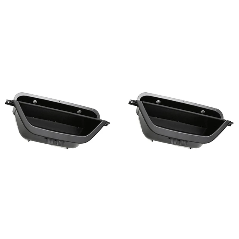 

2X For BMW X3 X4 Car Door Armrest Storage Box Door Handle Phone Storage Holder Replacement