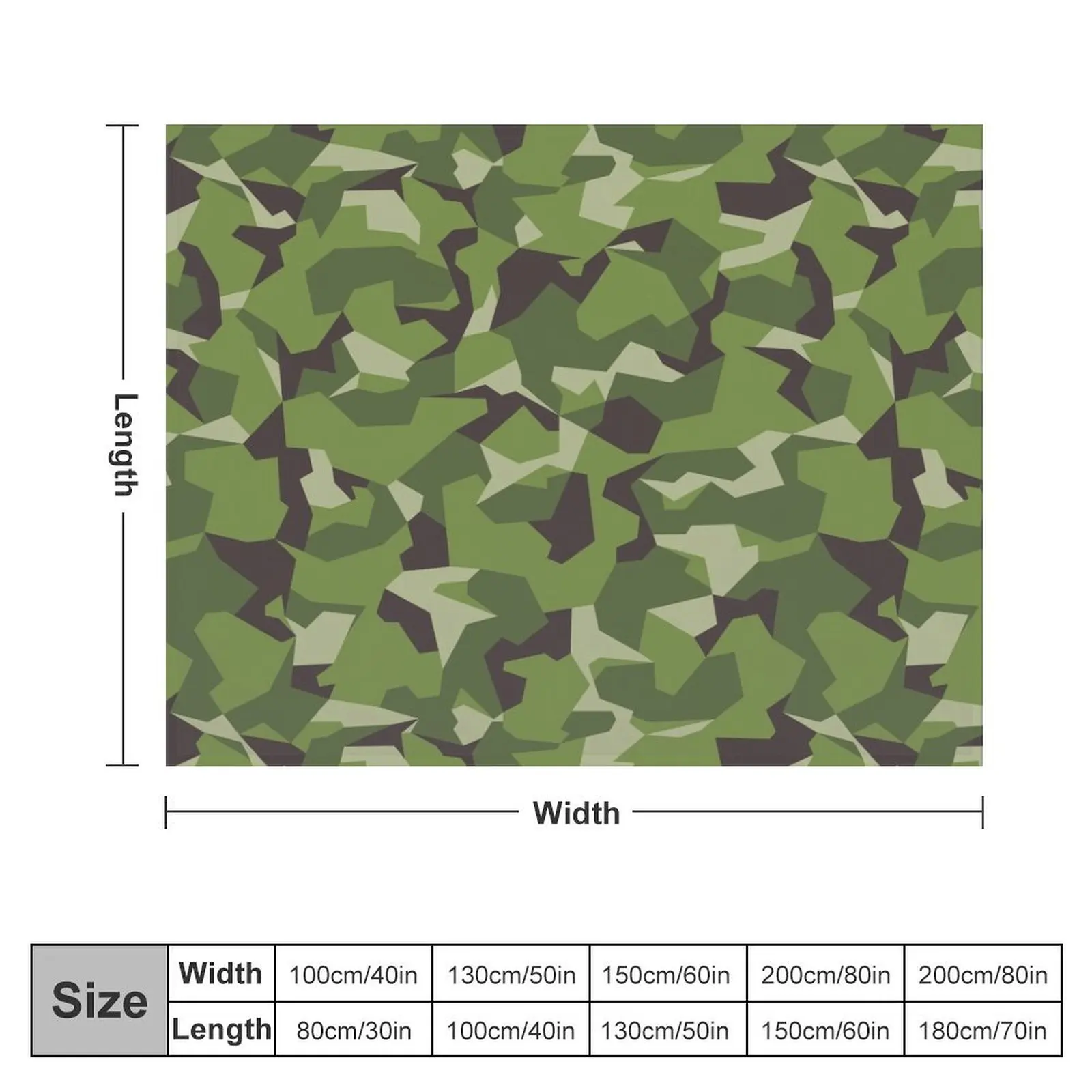 M90 Splinter Камуфляжный узор теплое пляжное декоративное покрывало