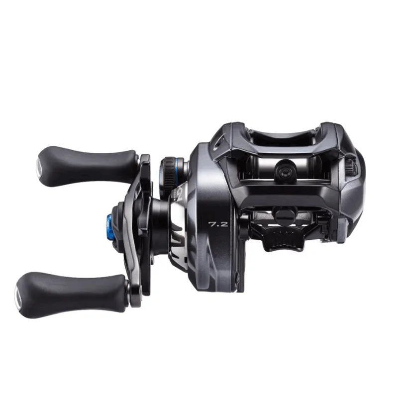 Оригинальные рыболовные катушки SHIMANO 2023 SLX DC длинный ход 6 + 1BB максимальное