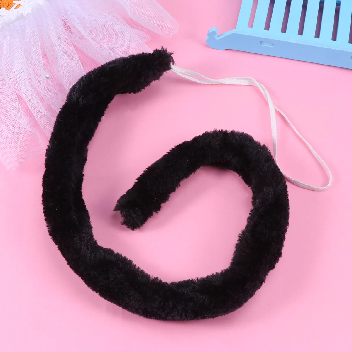 

Plush Tail Long Tail Costume Set Fancy Dress Tail Costume Accessories for Costume Party