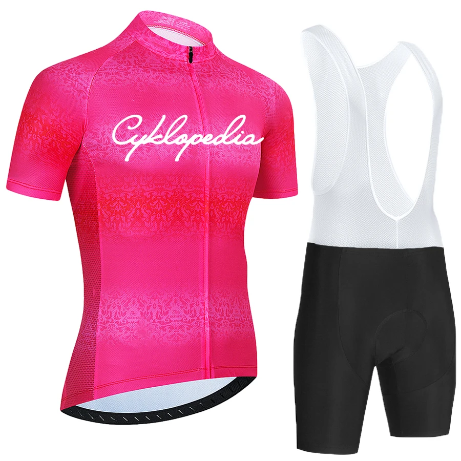 

CYKLOPEDIA Pro Cycling set Breathable Short Sleeve Jersey bike uniforme Sport Bicycle Clothing MTB Clothes Maillot Ropa Ciclismo