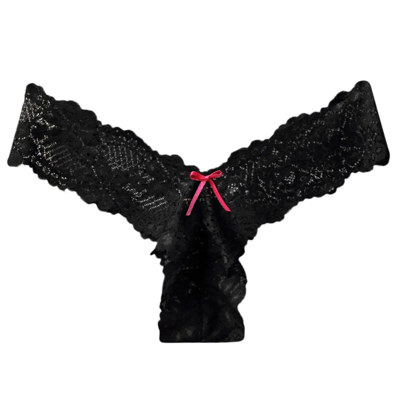 High Waist Women Knit Female Hollow Out Thongs Sexy Seamless Panties Sexy Transparent G-String Girl Big Size Intimates Lingerie