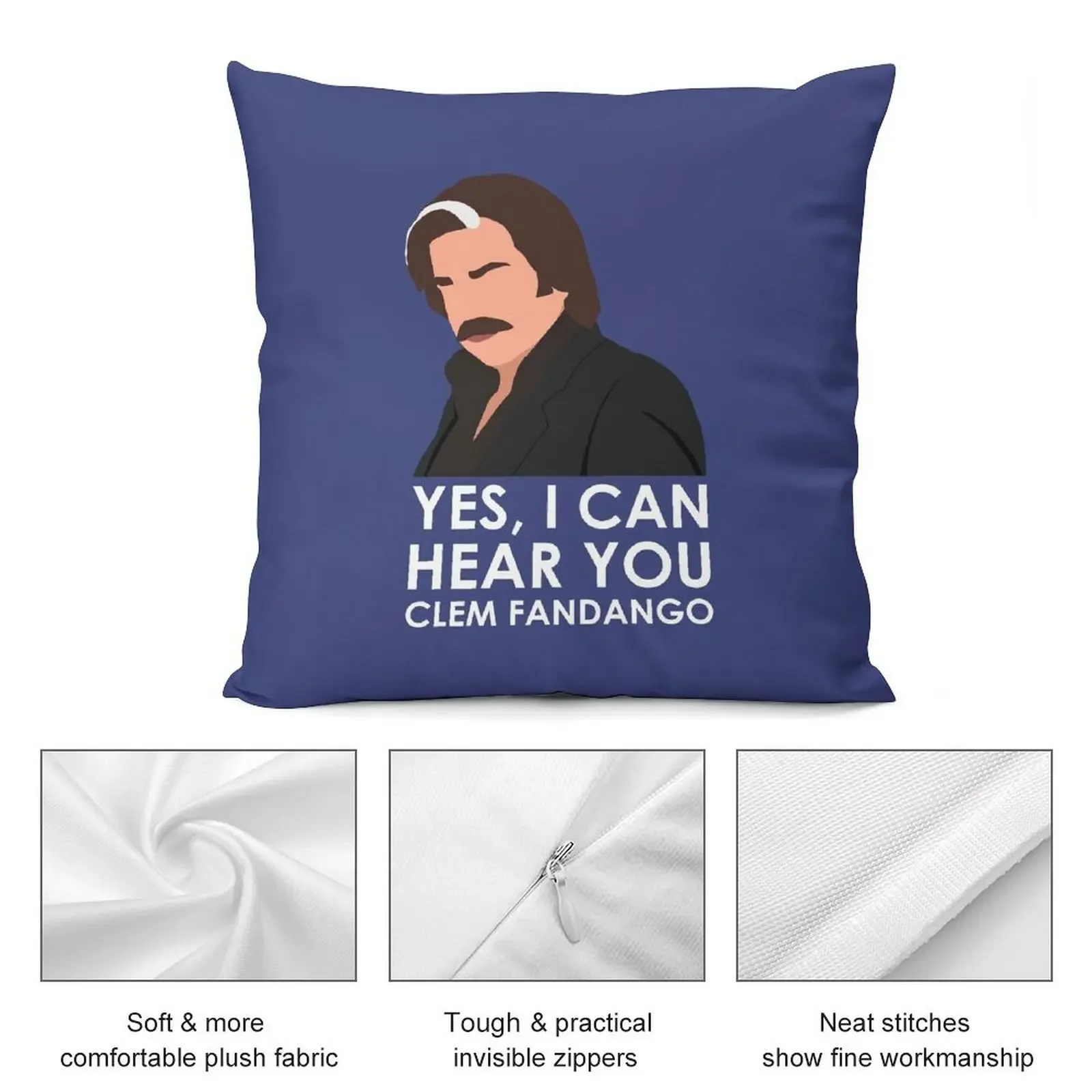 Да я тепло тебя Клем Фандаго. Декоративная подушка Роскошные диванные подушки