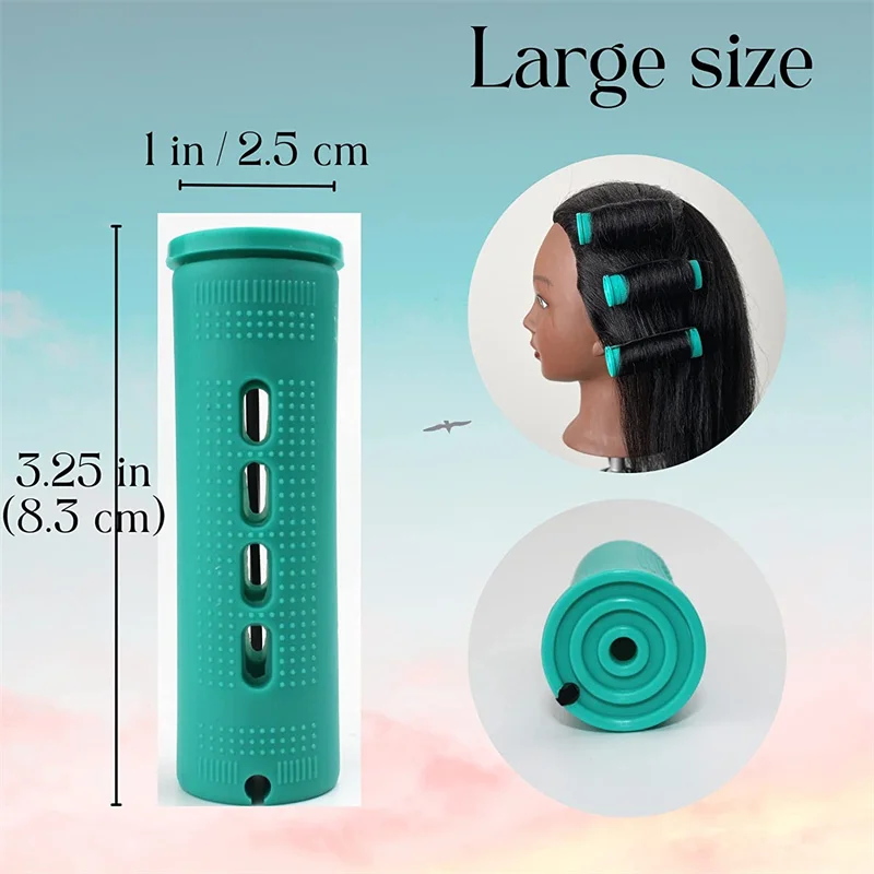 36 шт. большие стержни для перманентной завивки натуральных волос холодные