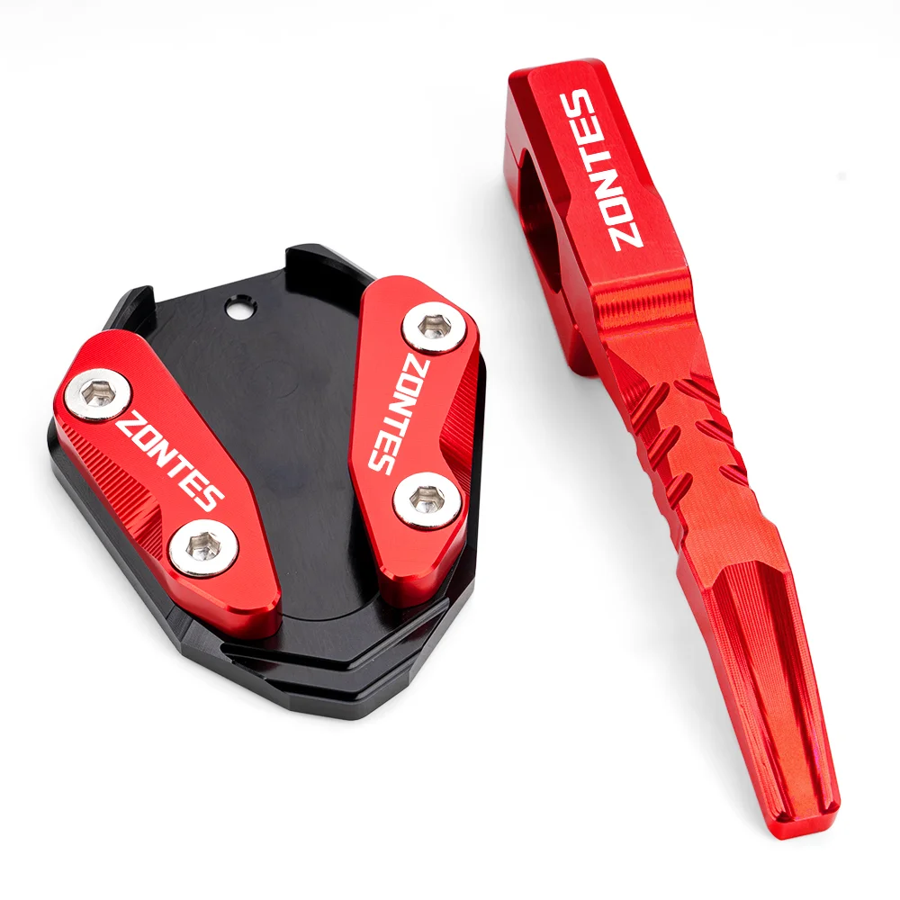 

Для ZONTES 368G 368E 501G 368K 2024-2026 368 G E K 501 G аксессуары для мотоциклов, колпачки клапанов, подставка, боковая подставка, удлинительная пластина
