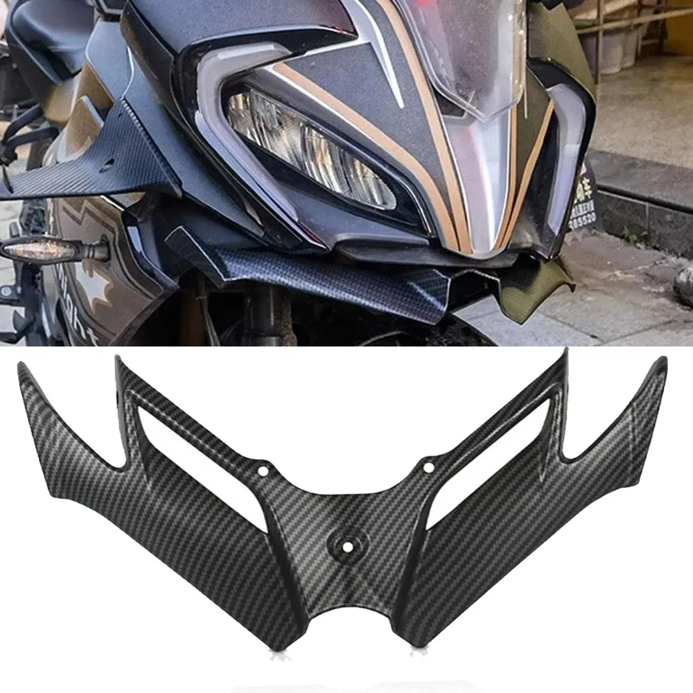 

For CFMOTO 250SR 300SR MY22 Motorcycle 250 300 SR Front Fairing Aerodynamic Winglet Lower Cover Protection Guard Fixed Wind Wing