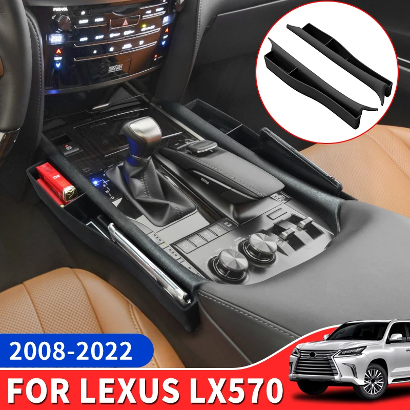

Seat Gap Multifunctional Tray For Lexus LX 570 LX570 2016-2022 Interior Accessories Central Control Storage Box Modification