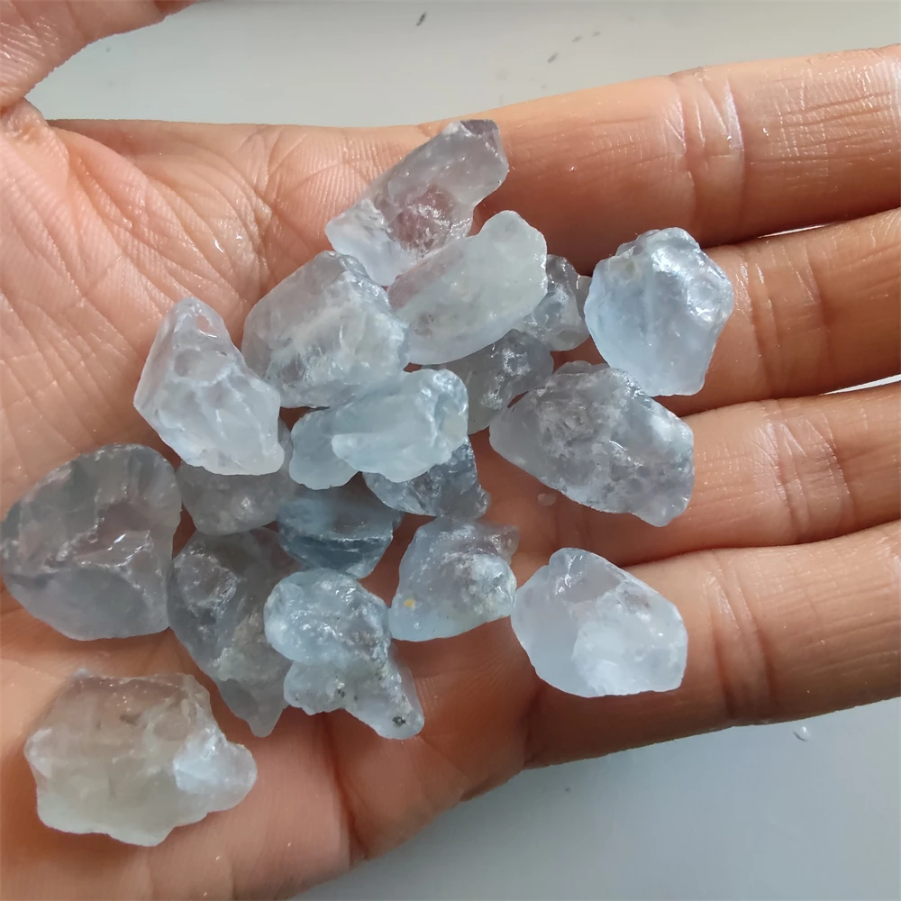 

Natural Stone Mineral Specimens Madagascar Stone Home Decor Celestite Blue Celestite Crystal Blue Stone Celestine Stone