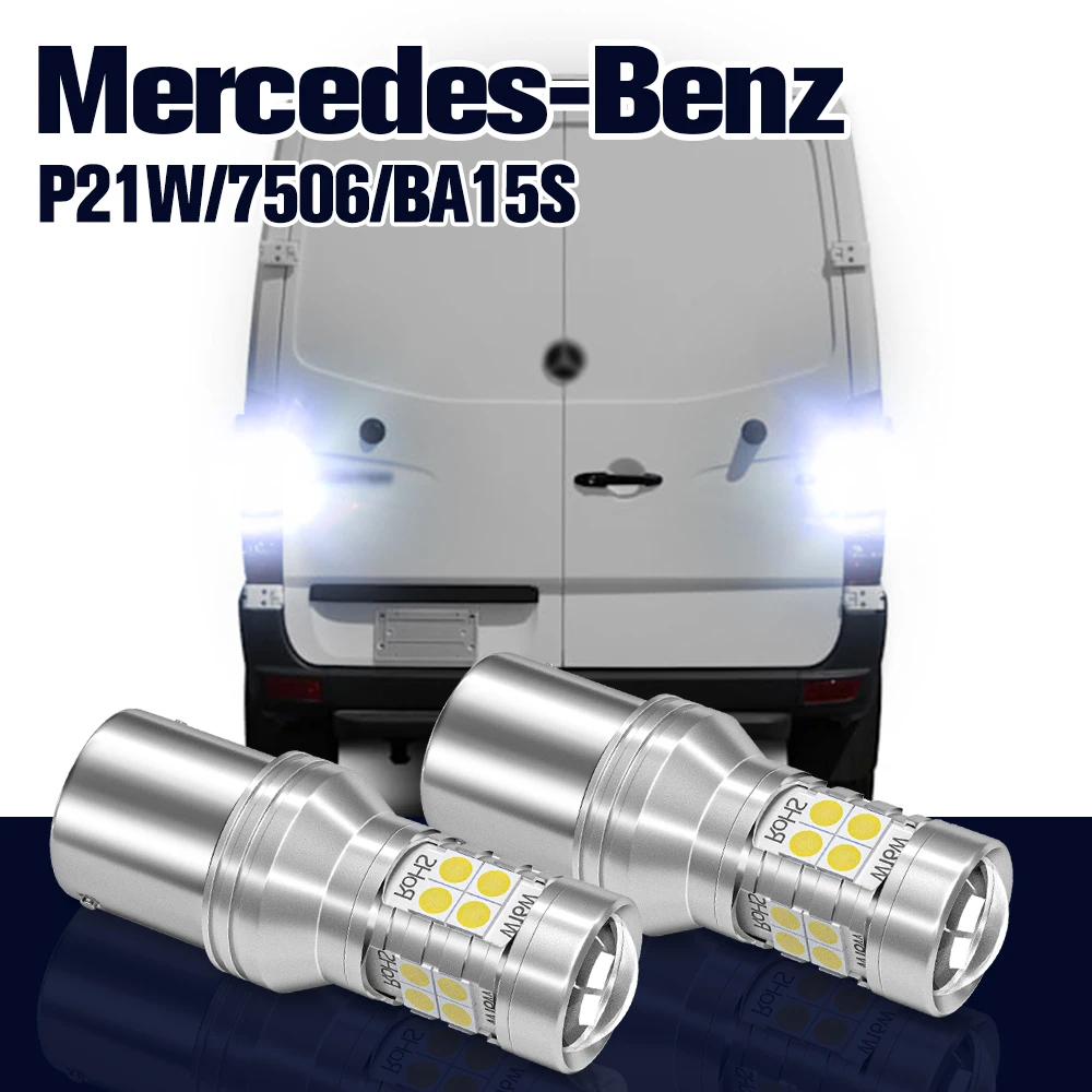 Światło cofania P21W BA15S 2x LED do Mercedes Benz Viano Vito W638 W639 Citan W415 Sprinter B905 B906 B907 B910 B909
