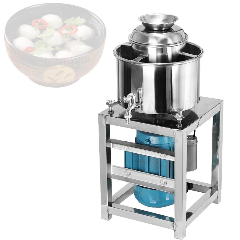 Meatball-Maker 1.5KW/220V Forming Machine High Speed Beater Fish Beef Pork Balls Blender Granulator Kitchen Equipment Commercial