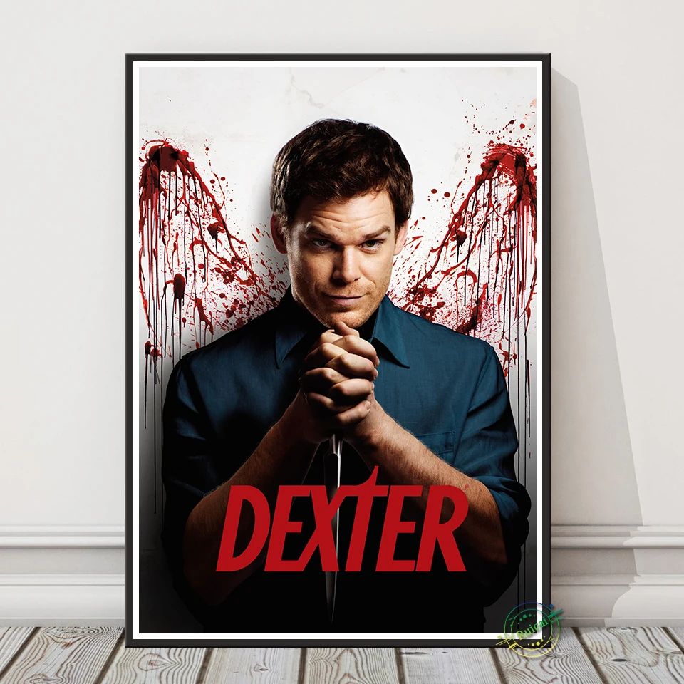 Декор для интерьера Dexter плакат ТВ Настенная картина бара домашний декор подарок -