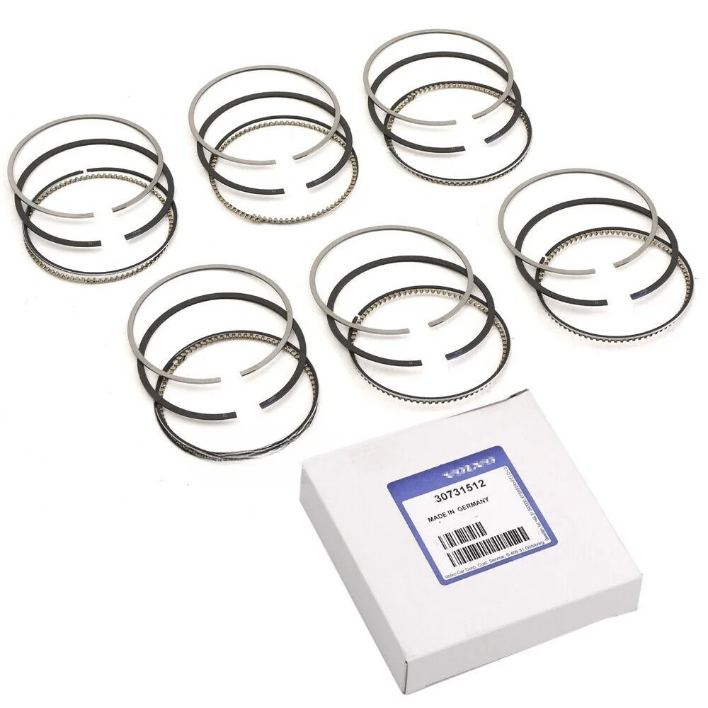 Комплект 6-цилиндровых поршневых колец STD Φ83 мм A 30731512 30750667 31330245 31401114 Для Volvo S80 XC90 2.9